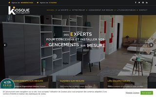 kiosque-amenagement.com website preview