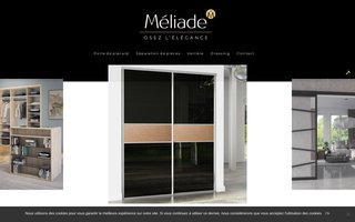 meliade.fr website preview