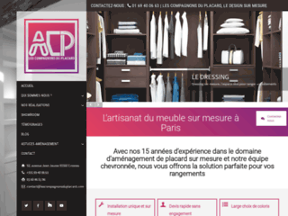 dressing-surmesure.com website preview