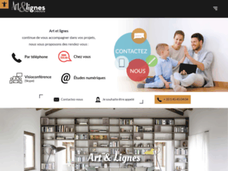 art-lignes.com website preview