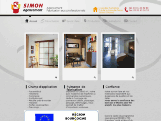 simon-agencement.fr website preview