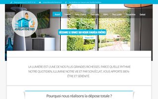 aurelia-fenetres.fr website preview