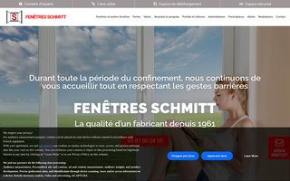 fermetures-fenetres-schmitt.fr website preview