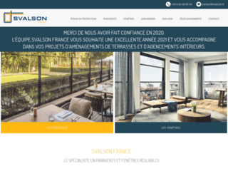 svalson.fr website preview