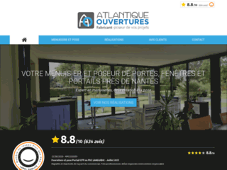 atlantique-ouvertures.fr website preview