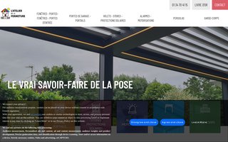 atelierdelafermeture-cergy-pontoise.fr website preview