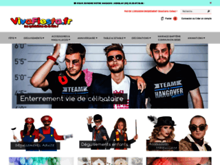 vivafiesta.fr website preview
