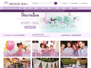 anniversaire-enfant.fr website preview