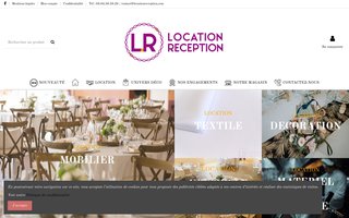 locationreception.com website preview