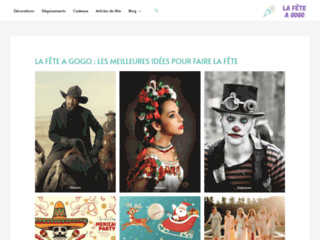 lafeteagogo.fr website preview