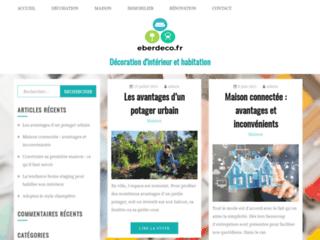 eberdeco.fr website preview