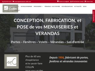 menuiserie-collin.com website preview